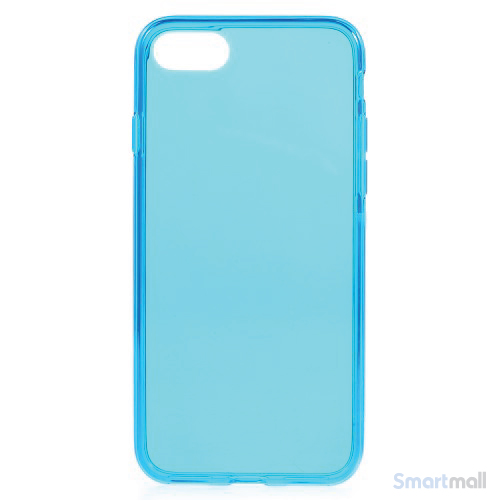 Semitransparent TPU gel-cover til Apple iPhone 7 - Blå
